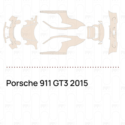 Pre-Cut PPF Porsche 911 GT3 2015