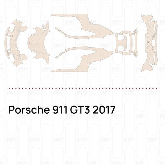 Pre-Cut PPF Porsche 911 GT3 2017
