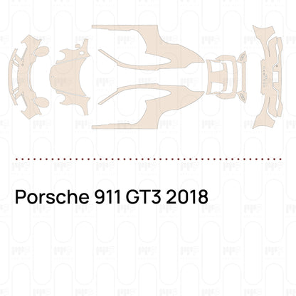 Pre-Cut PPF Porsche 911 GT3 2018