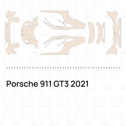Pre-Cut PPF Porsche 911 GT3 2021