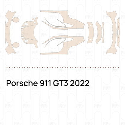 Pre-Cut PPF Porsche 911 GT3 2022