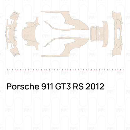 Pre-Cut PPF Porsche 911 GT3 RS 2012
