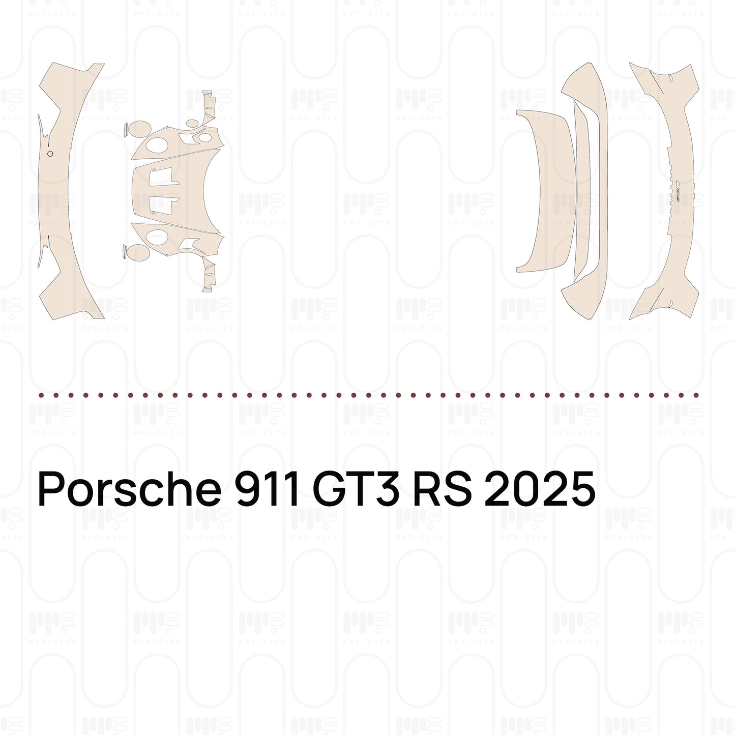 Pre-Cut PPF Porsche 911 GT3 RS 2025