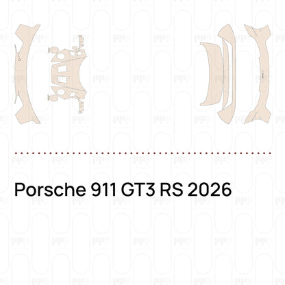 Pre-Cut PPF Porsche 911 GT3 RS 2026