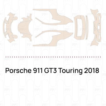 Pre-Cut PPF Porsche 911 GT3 Touring 2018