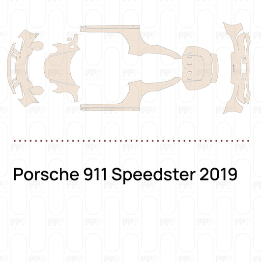 Pre-Cut PPF Porsche 911 Speedster 2019