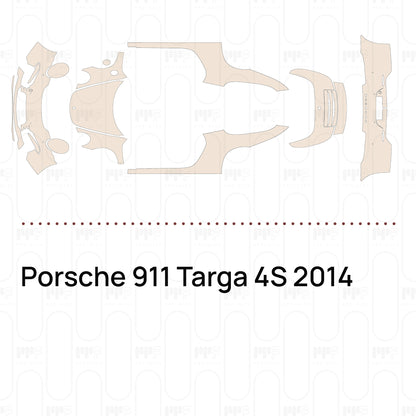 Pre-Cut PPF Porsche 911 Targa 4S 2014