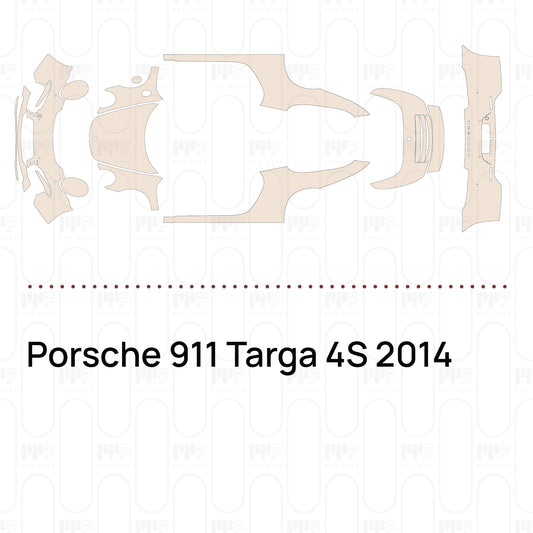 Pre-Cut PPF Porsche 911 Targa 4S 2014