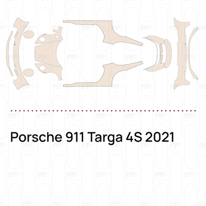 Pre-Cut PPF Porsche 911 Targa 4S 2021