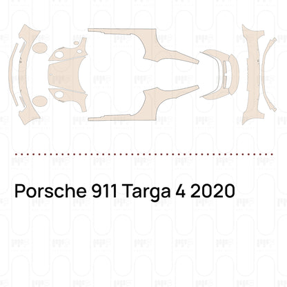 Pre-Cut PPF Porsche 911 Targa 4 2020