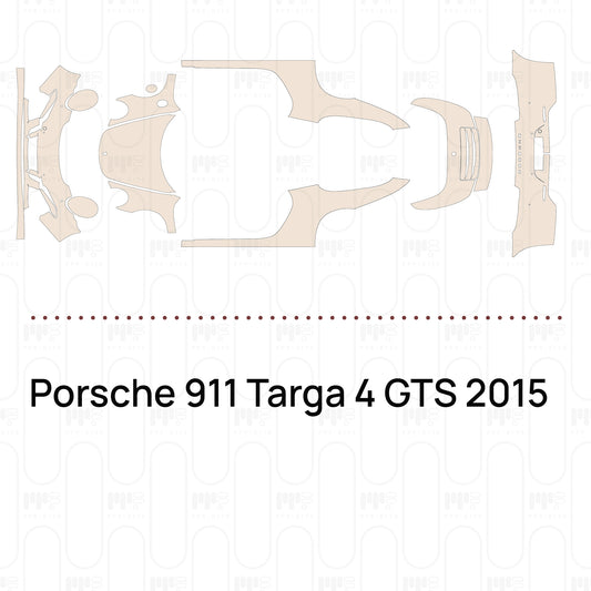 Pre-Cut PPF Porsche 911 Targa 4 GTS 2015