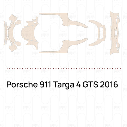 Pre-Cut PPF Porsche 911 Targa 4 GTS 2016
