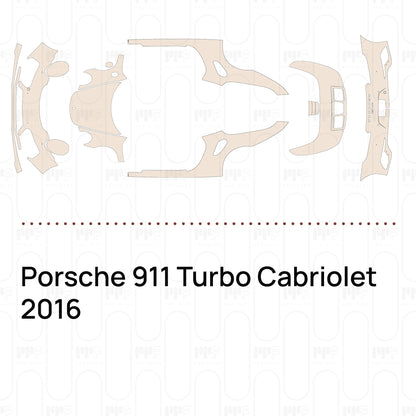 Pre-Cut PPF Porsche 911 Turbo Cabriolet 2016