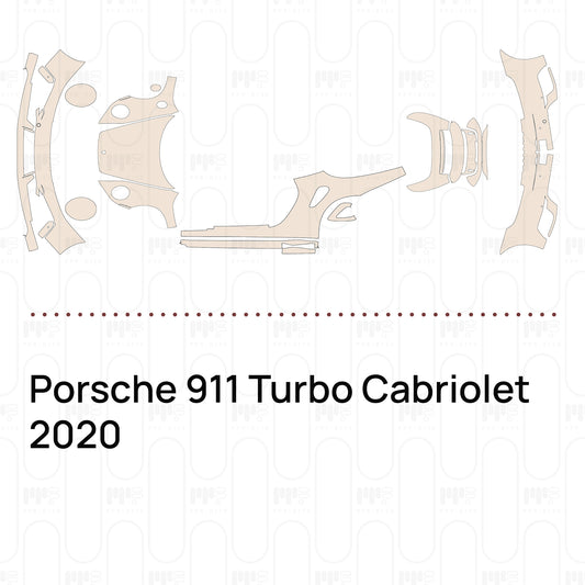Pre-Cut PPF Porsche 911 Turbo Cabriolet 2020