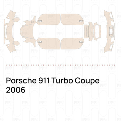 Pre-Cut PPF Porsche 911 Turbo Coupe 2006