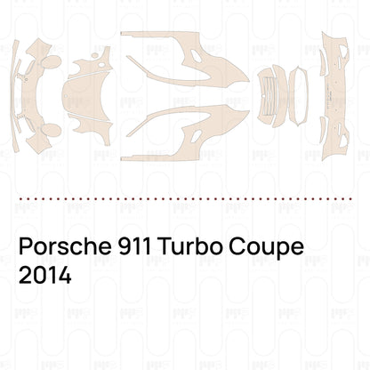 Pre-Cut PPF Porsche 911 Turbo Coupe 2014
