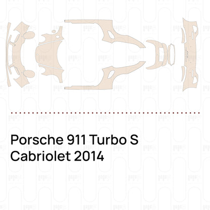 Pre-Cut PPF Porsche 911 Turbo S Cabriolet 2014