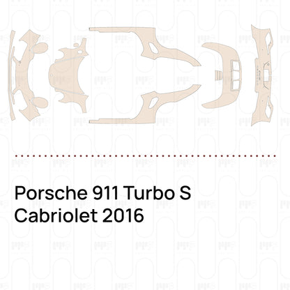 Pre-Cut PPF Porsche 911 Turbo S Cabriolet 2016