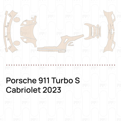 Pre-Cut PPF Porsche 911 Turbo S Cabriolet 2023