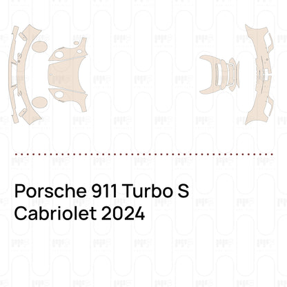 Pre-Cut PPF Porsche 911 Turbo S Cabriolet 2024