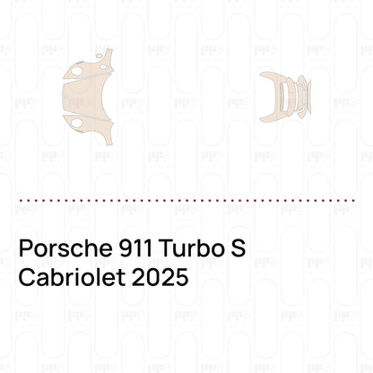 Pre-Cut PPF Porsche 911 Turbo S Cabriolet 2025