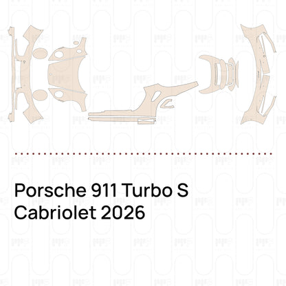Pre-Cut PPF Porsche 911 Turbo S Cabriolet 2026