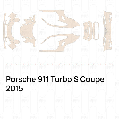 Pre-Cut PPF Porsche 911 Turbo S Coupe 2015