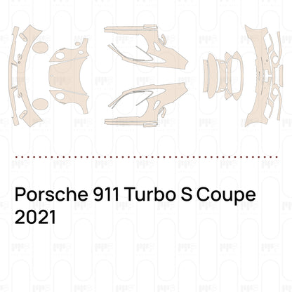 Pre-Cut PPF Porsche 911 Turbo S Coupe 2021