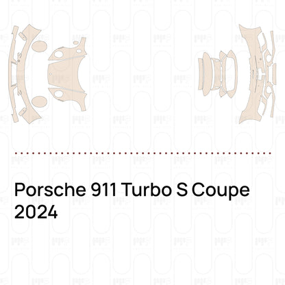 Pre-Cut PPF Porsche 911 Turbo S Coupe 2024
