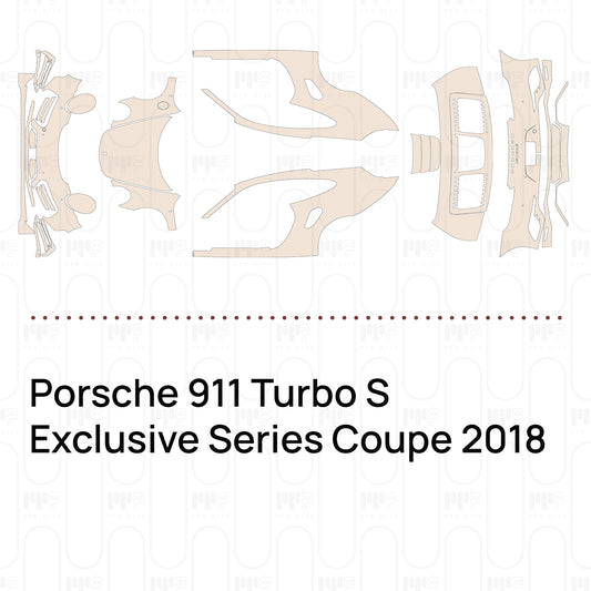Pre-Cut PPF Porsche 911 Turbo S Exclusive Series Coupe 2018