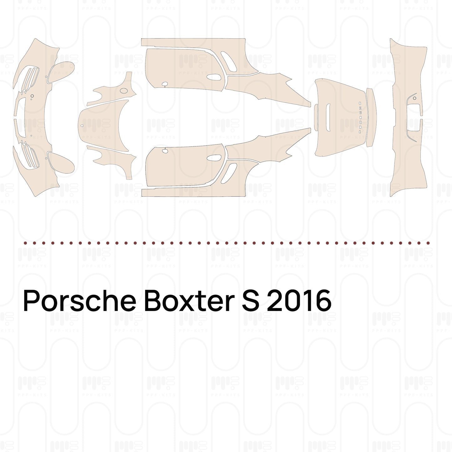 Pre-Cut PPF Porsche Boxter S 2016
