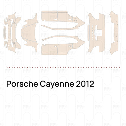 Pre-Cut PPF Porsche Cayenne 2012