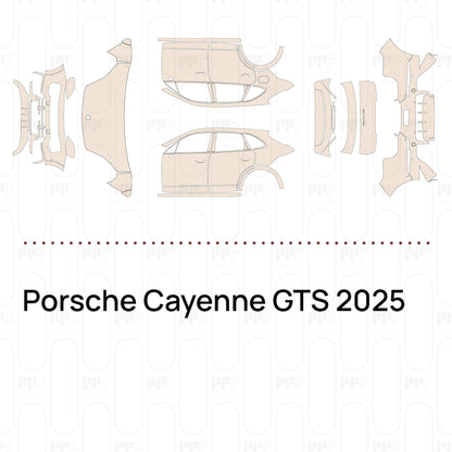 Pre-Cut PPF Porsche Cayenne GTS 2025