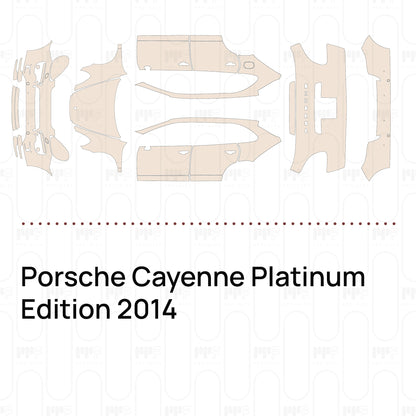 Pre-Cut PPF Porsche Cayenne Platinum Edition 2014