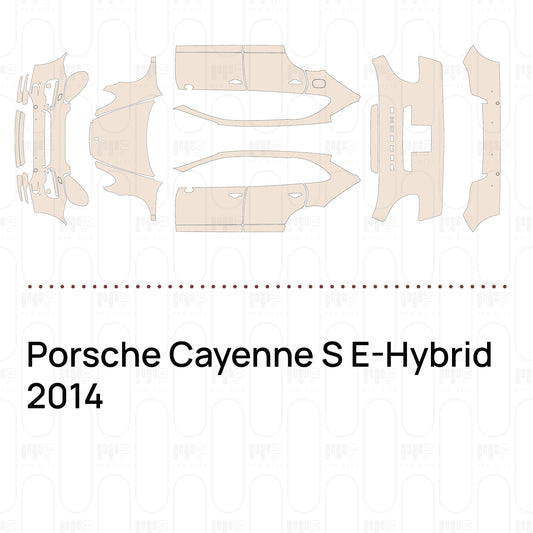 Pre-Cut PPF Porsche Cayenne S E-Hybrid 2014