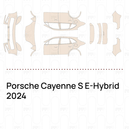 Pre-Cut PPF Porsche Cayenne S E-Hybrid 2024