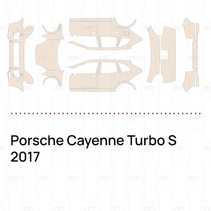 Pre-Cut PPF Porsche Cayenne Turbo S 2017