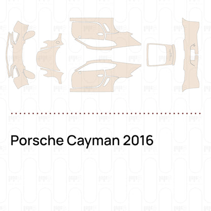 Pre-Cut PPF Porsche Cayman 2016