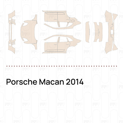 Pre-Cut PPF Porsche Macan 2014