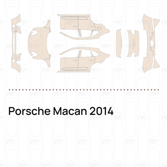 Pre-Cut PPF Porsche Macan 2014