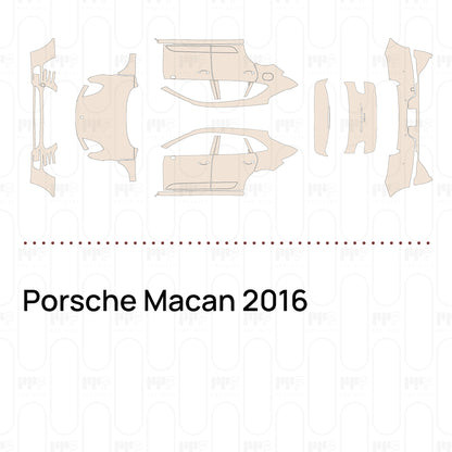Pre-Cut PPF Porsche Macan 2016