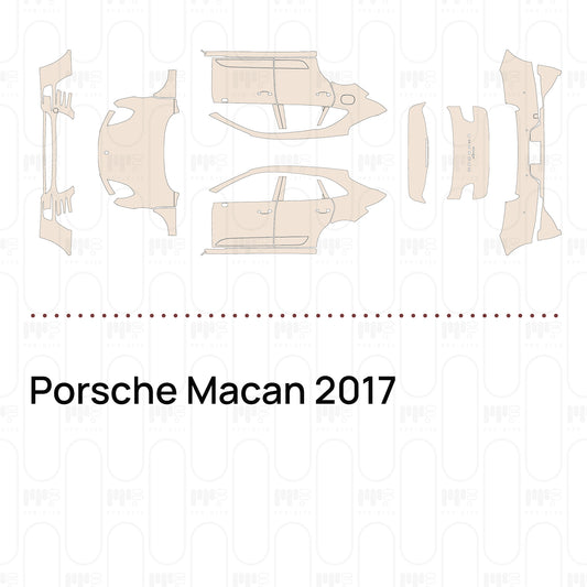 Pre-Cut PPF Porsche Macan 2017