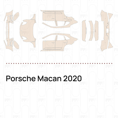 Pre-Cut PPF Porsche Macan 2020