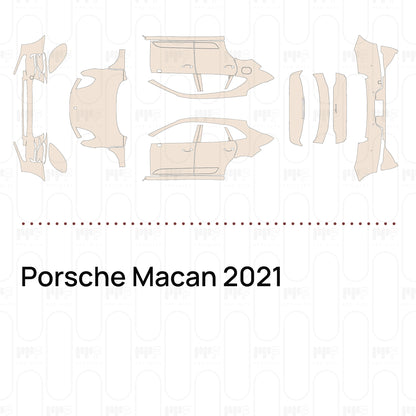 Pre-Cut PPF Porsche Macan 2021