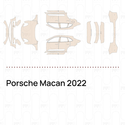 Pre-Cut PPF Porsche Macan 2022