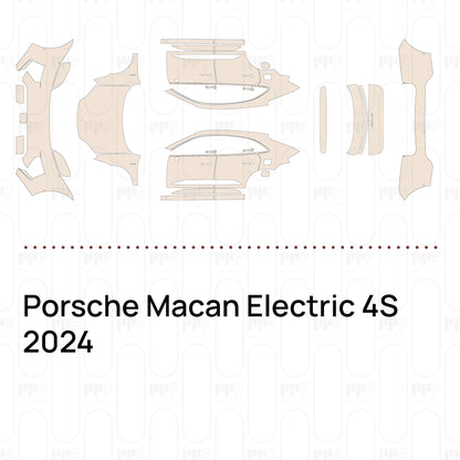 Pre-Cut PPF Porsche Macan Electric 4S 2024