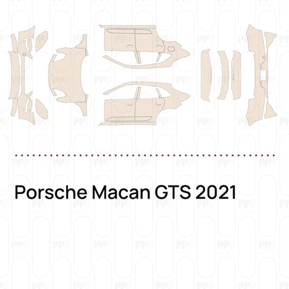 Pre-Cut PPF Porsche Macan GTS 2021