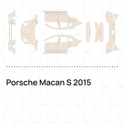 Pre-Cut PPF Porsche Macan S 2015
