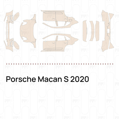 Pre-Cut PPF Porsche Macan S 2020