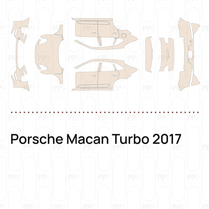 Pre-Cut PPF Porsche Macan Turbo 2017